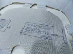 VOLVO V70 III XC70 S80 07-16 MATA GRZEWCZA FOTELA PRZOD SIEDZISKA 30727670