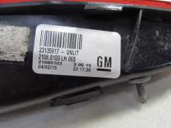 OPEL INSIGNIA LIFT HB 13-17 LAMPA TYL LEWA KLAPY 23135917