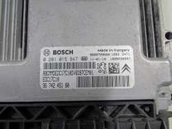 PEUGEOT CITROEN 1.6 HDI KOMPUTER STEROWNIK SILNIKA 0281015847 9674245180