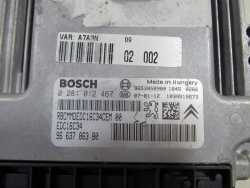 PEUGEOT CITROEN 1.6 HDI KOMPUTER STEROWNIK SILNIKA 0281012467 9663786380