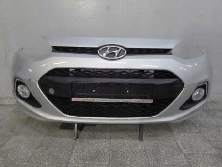 HYUNDAI I10 II 14-16 ZDERZAK PRZOD ATRAPA GRILL HALOGENY DLR RYS