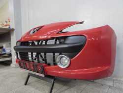 PEUGEOT 207 ZDERZAK PRZOD HALOGENY KKN 06-09