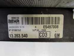 OPEL CORSA D 1.4 06-11 PAS PRZEDNI CHLODNICE WENTYLATOR 13263540