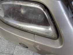 MERCEDES ML W163 LIFT ZDERZAK PRZOD HALOGENY 6X PDC KPL 01-05