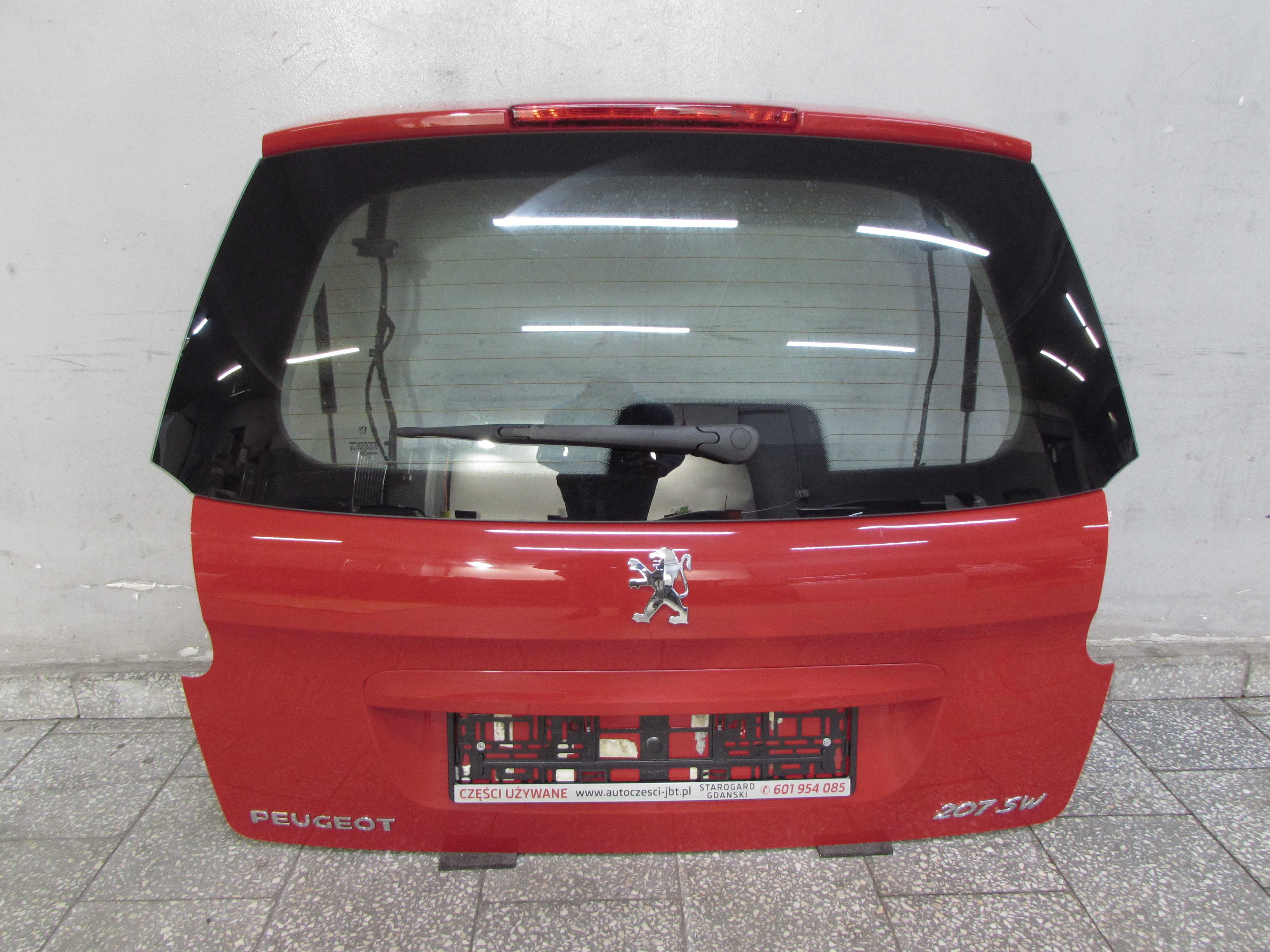 PEUGEOT 207 SW KOMBI KLAPA BAGAZNIKA KKNB 06-11