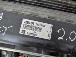 OPEL INSIGNIA LIFT2.0 CDTI 13-17 CHLODNICE INTERCOOLER WENTYLATOR 13241751 13241725 22915609