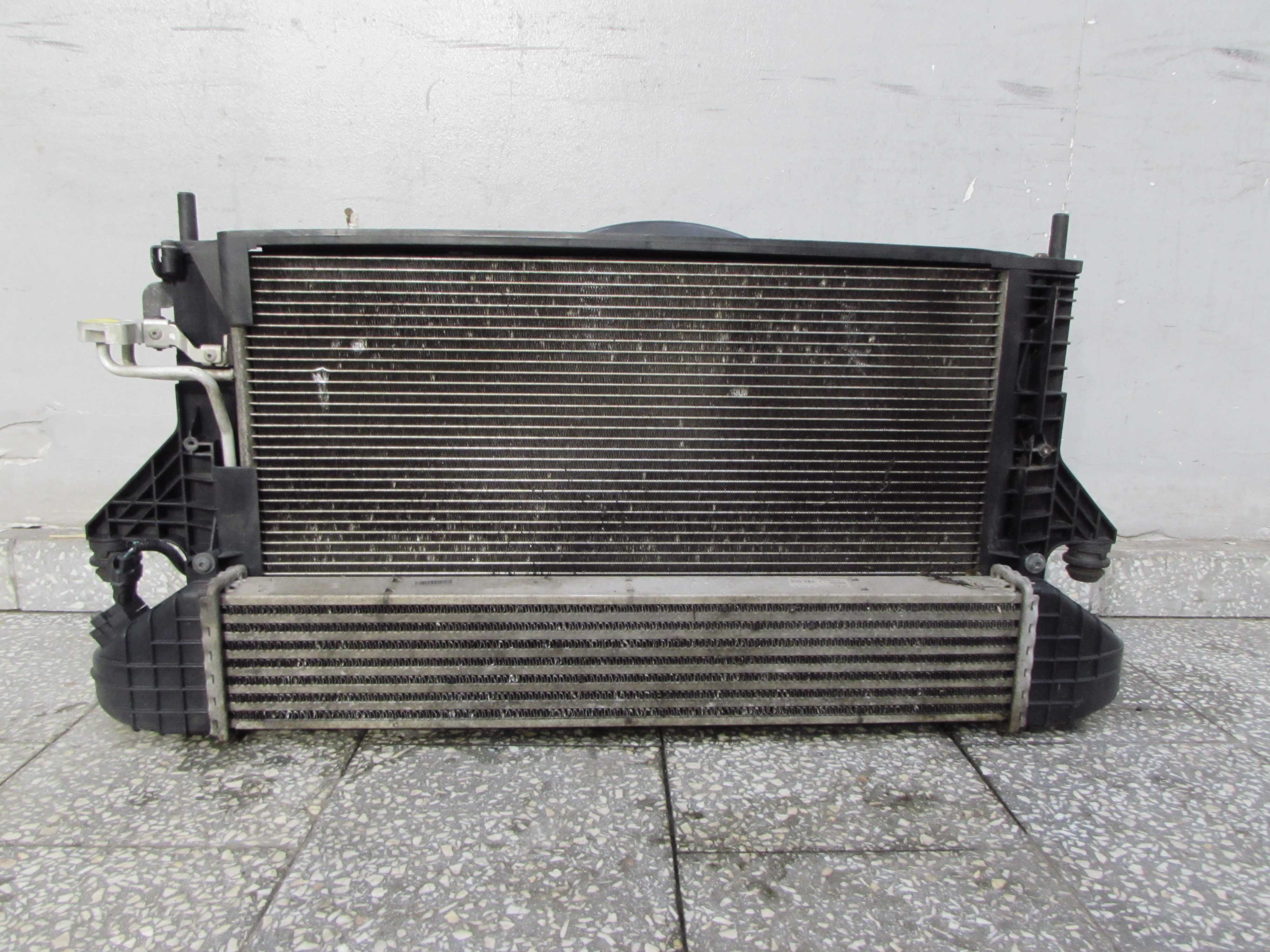 VOLVO C30 S40 V50 C70 2.5 T AUTOMAT CHLODNICE WENTYLATORY 3M51-8C607-GB 3M51-8005-DA 3M51-9L440-DC 04-13