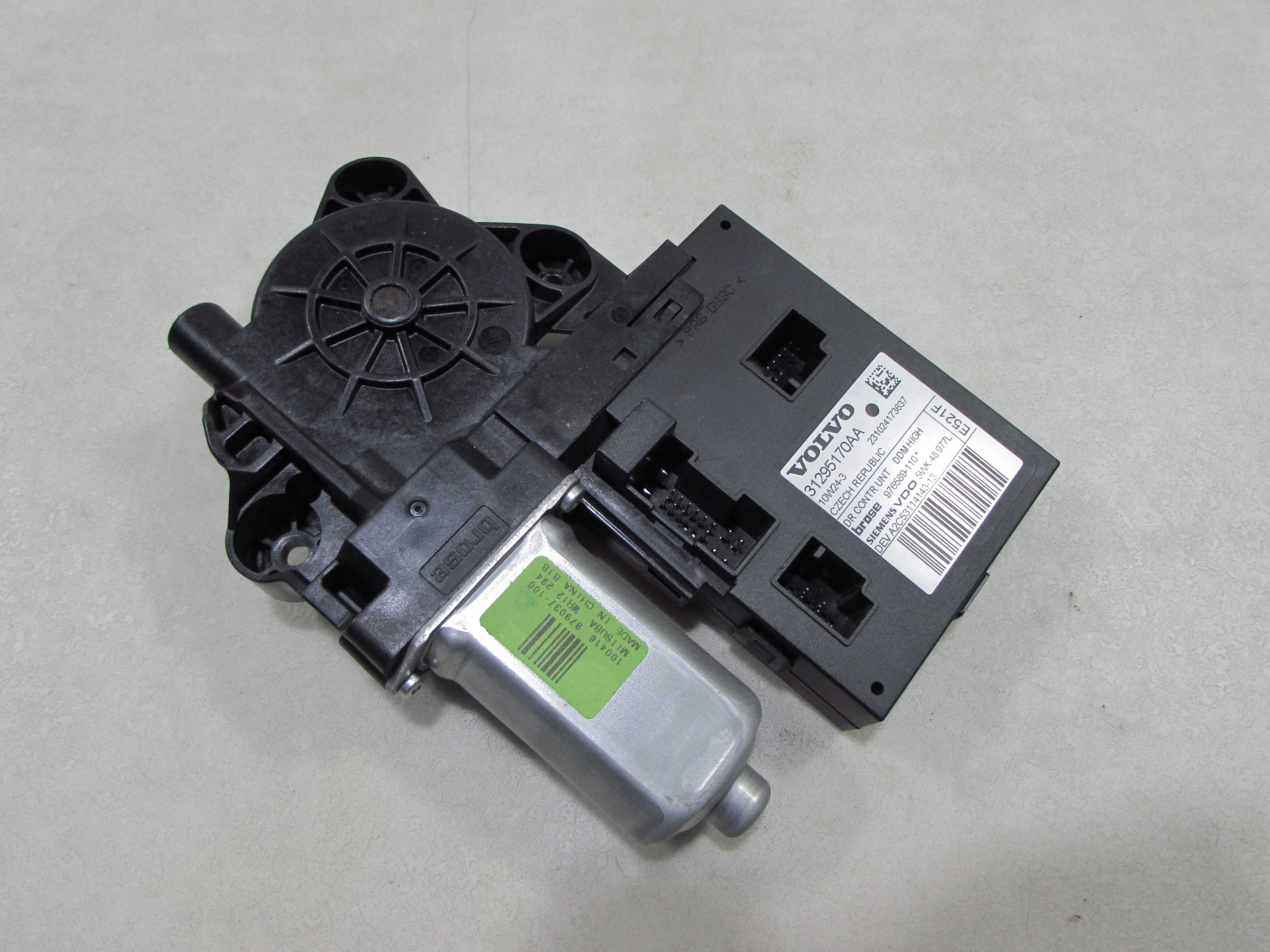 VOLVO C30 S40 V50 06-13 SILNIK SILNICZEK MODUL SZYBY LEWY PRZOD 31295170AA