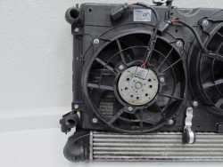 VW SHARAN ALHAMBRA GALAXY 1.9 TDI LIFT 03 - CHLODNICE WODA INTERCOOLER WENTYLATORY 7M3121203 7M3121253G