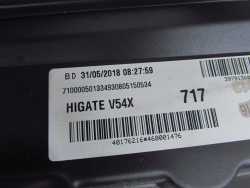 VOLVO V90 16- KLAPA BAGAZNIKA TYL 717 BLACK ONYX