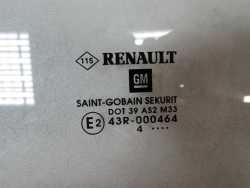 RENAULT TRAFIC III 3 VIVARO B III SZYBA BOCZNA DRZWI PRZOD LEWA 14R 14-20