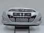 HYUNDAI I10 LIFT 10-13 ZDERZAK PRZOD HALOGENY KPL RHM DO ZALOZENIA