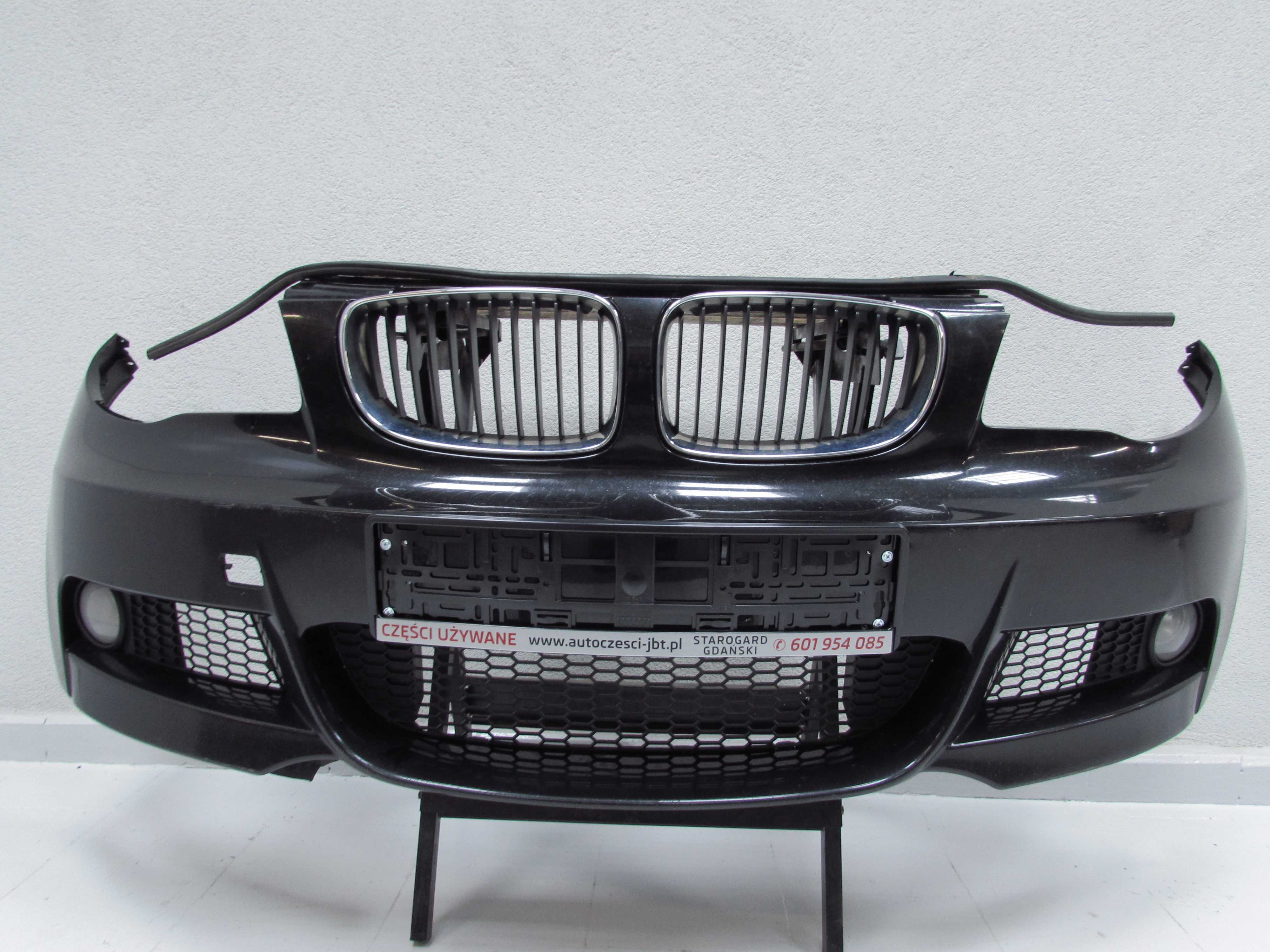 BMW 1 E82 E88 M1 ZDERZAK PRZOD M PAKIET BLACK SAPPHIRE METALIK 04-12
