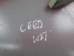 KIA CEE'D CEED LIFT BLOTNIK PRAWY A0 A1 INFRA RED 09-12r