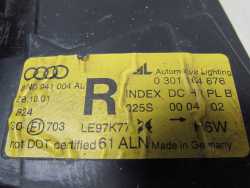AUDI TT 8N LAMPA REFLEKTOR PRZOD PRAWY 8N0941004AL 98-05