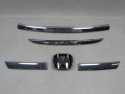 HONDA FR-V FRV LISTWA ATRAPA CHLODNICY CHROM KPL 04-09