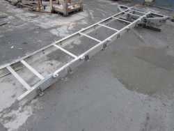 MITSUBISHI CANTER FUSO 7C 9C 17R IVECO DAILY ATEGO MAN PODRAMOWKA ALUMINIOWA RAMA PAKI ZABUDOWY 4,90 x 75
