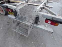 MITSUBISHI CANTER FUSO 7C 9C 17R IVECO DAILY ATEGO MAN PODRAMOWKA ALUMINIOWA RAMA PAKI ZABUDOWY 4,90 x 75