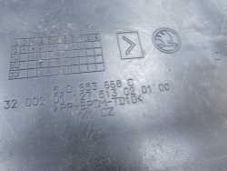 SKODA ROOMSTER FABIA II LIFT 10-14 GRILL ATRAPA CHLODNICY CHROM 5J0853668C