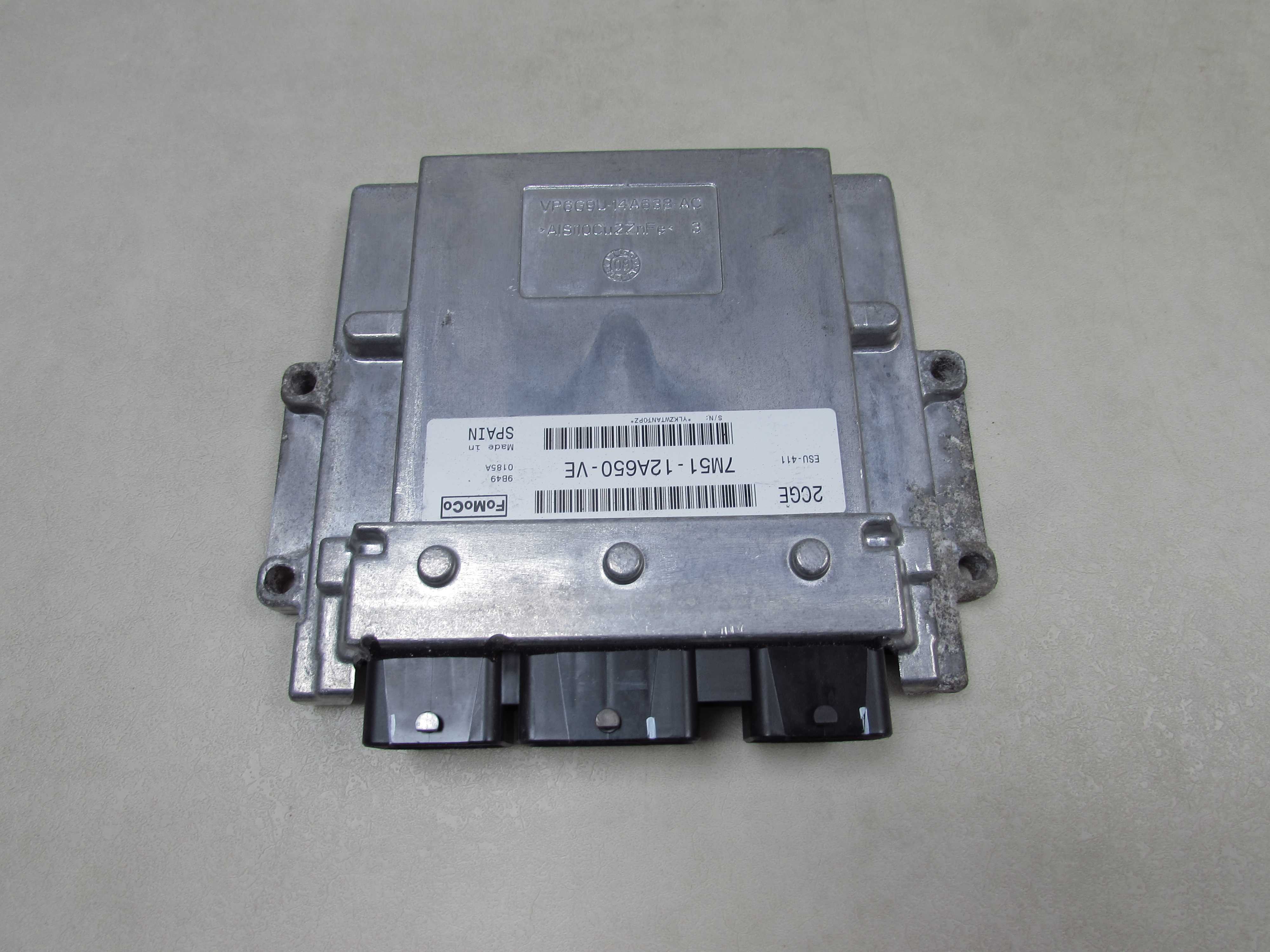 FORD FOCUS MK2 C-MAX 1.8 16V KOMPUTER STEROWNIK SILNIKA 7M51-12A650-VE 2CGE