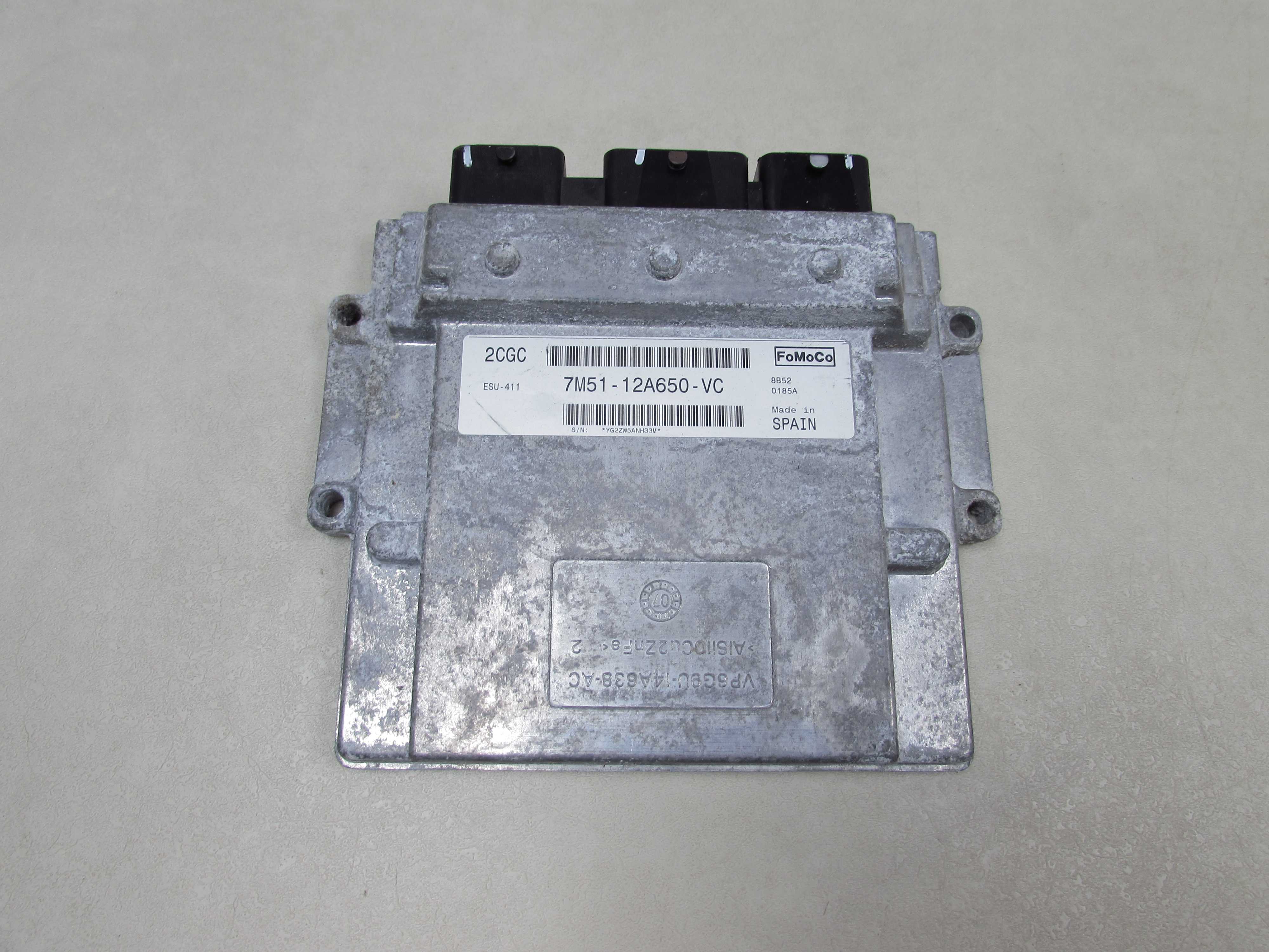 FORD FOCUS MK2 C-MAX 1.8 16V KOMPUTER STEROWNIK SILNIKA 7M51-12A650-VC 2CGC