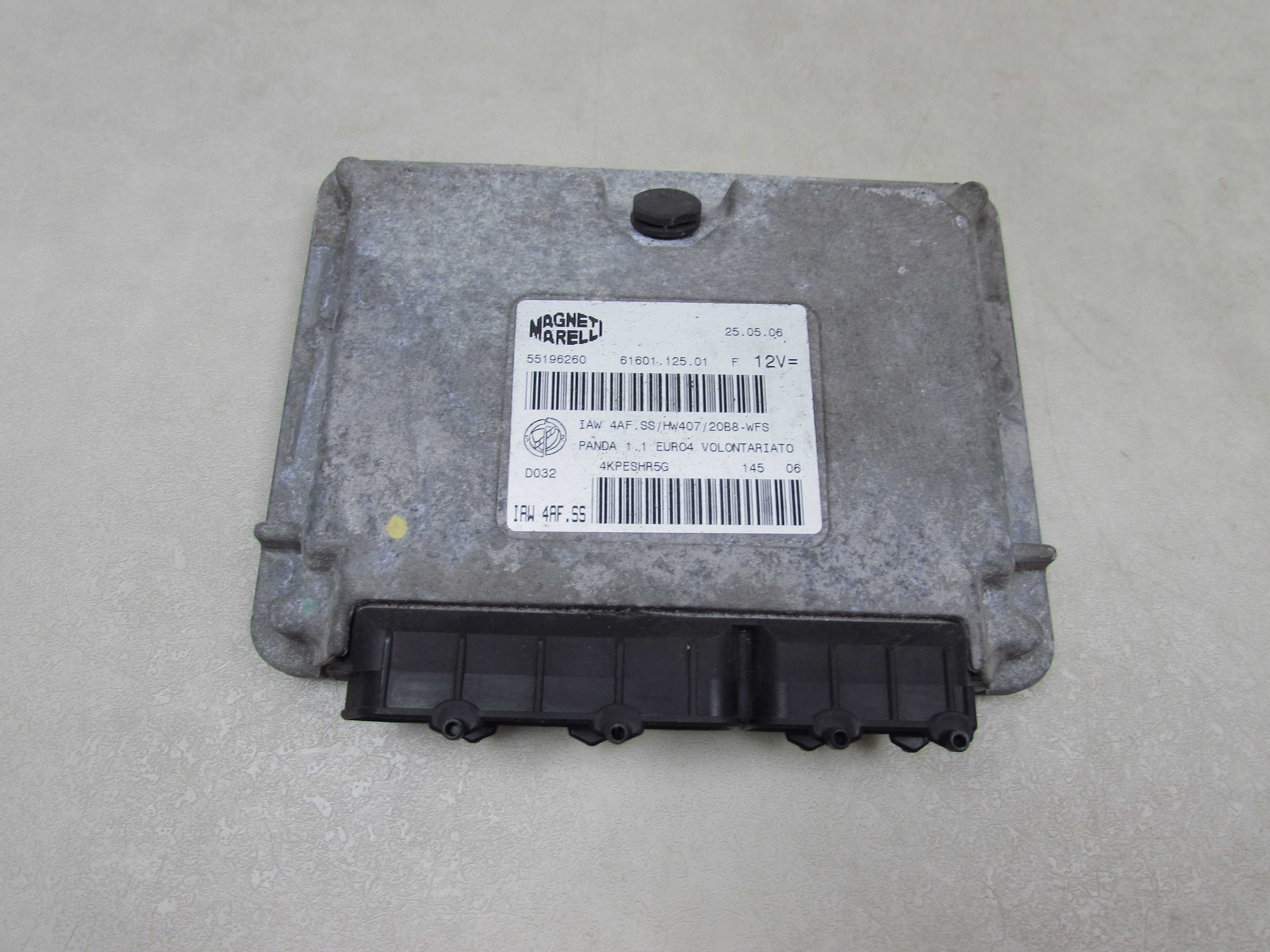 FIAT PANDA II 1.1 KOMPUTER STEROWNIK 55196260 6160112501