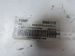 OPEL ASTRA H ZAFIRA B 1.6 16V KOMPUTER STEROWNIK ECU SILNIKA 55561172 FDMP
