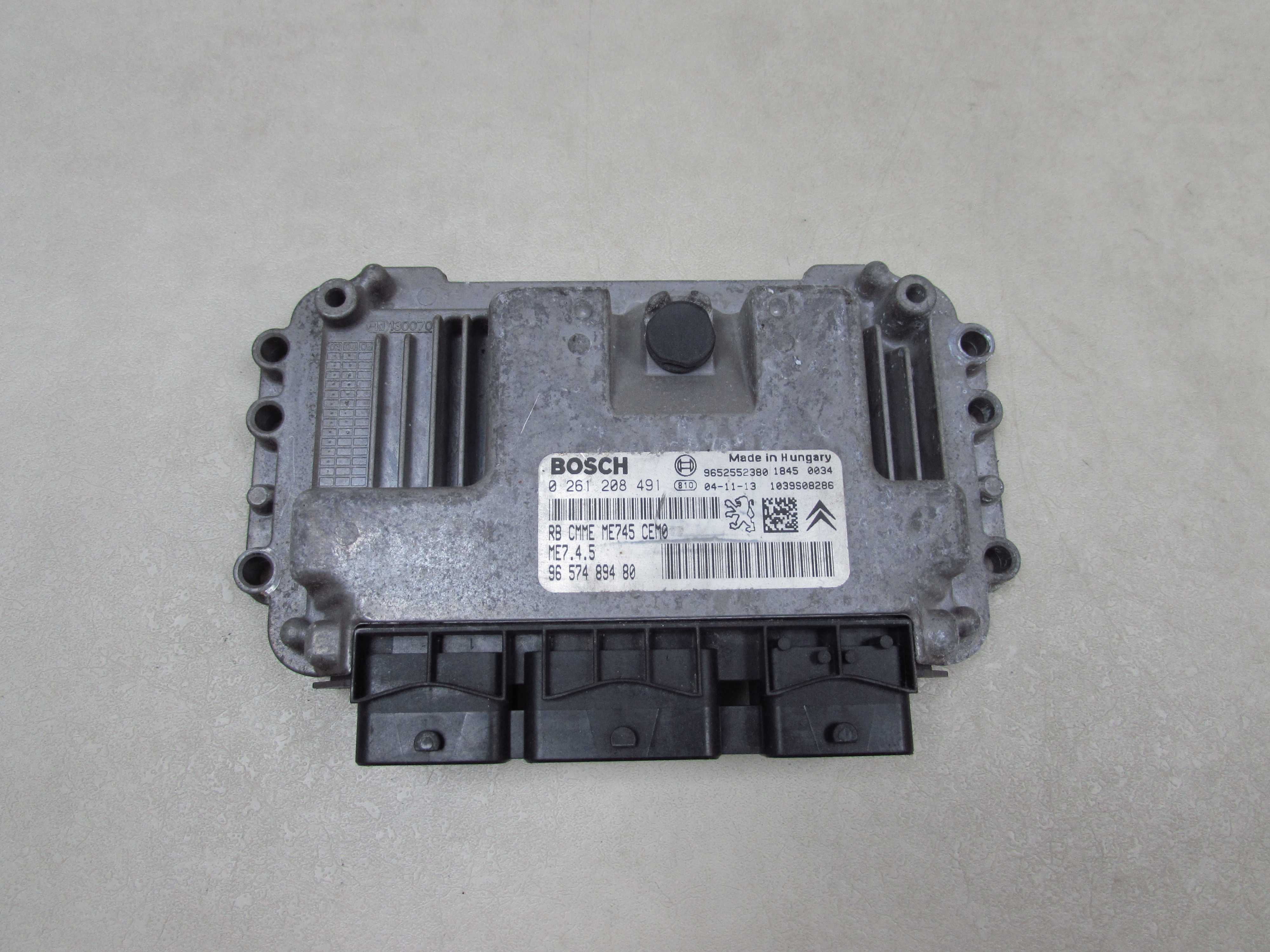 PEUGEOT CITROEN 1.6 16V KOMPUTER STEROWNIK 0261208491 9657489480