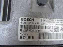PEUGEOT CITROEN 1.6 16V KOMPUTER STEROWNIK 0261208491 9657489480