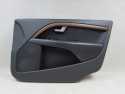 VOLVO S80 II V70 06-13 TAPICERKA BOCZEK DRZWI SKORA DREWNO PRZOD PRAWY 39883510 8686853