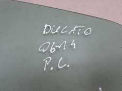FIAT DUCATO BOXER JUMPER 06-14 SZYBA DRZWI BOCZNA LEWA 07R