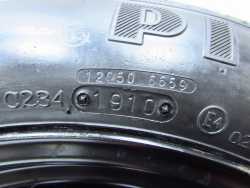 VOLVO S40 V50 C30 C70 5X108 16'' ET25 30683913 KOLO DOJAZDOWE ZAPAS T125/85R16 99M