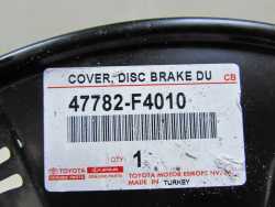 TOYOTA C-HR CHR YARIS CROSS COROLLA E21 16-23 TARCZA KOTWICZNA LEWA PRZOD 47782-F4010