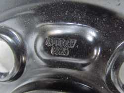 VOLVO S80 II V70 III XC70 XC60 5X108 17' KOLO ZAPASOWE DOJAZDOWKA 6G92-BB 4.0BX17 CONTINENTAL 125/80R17