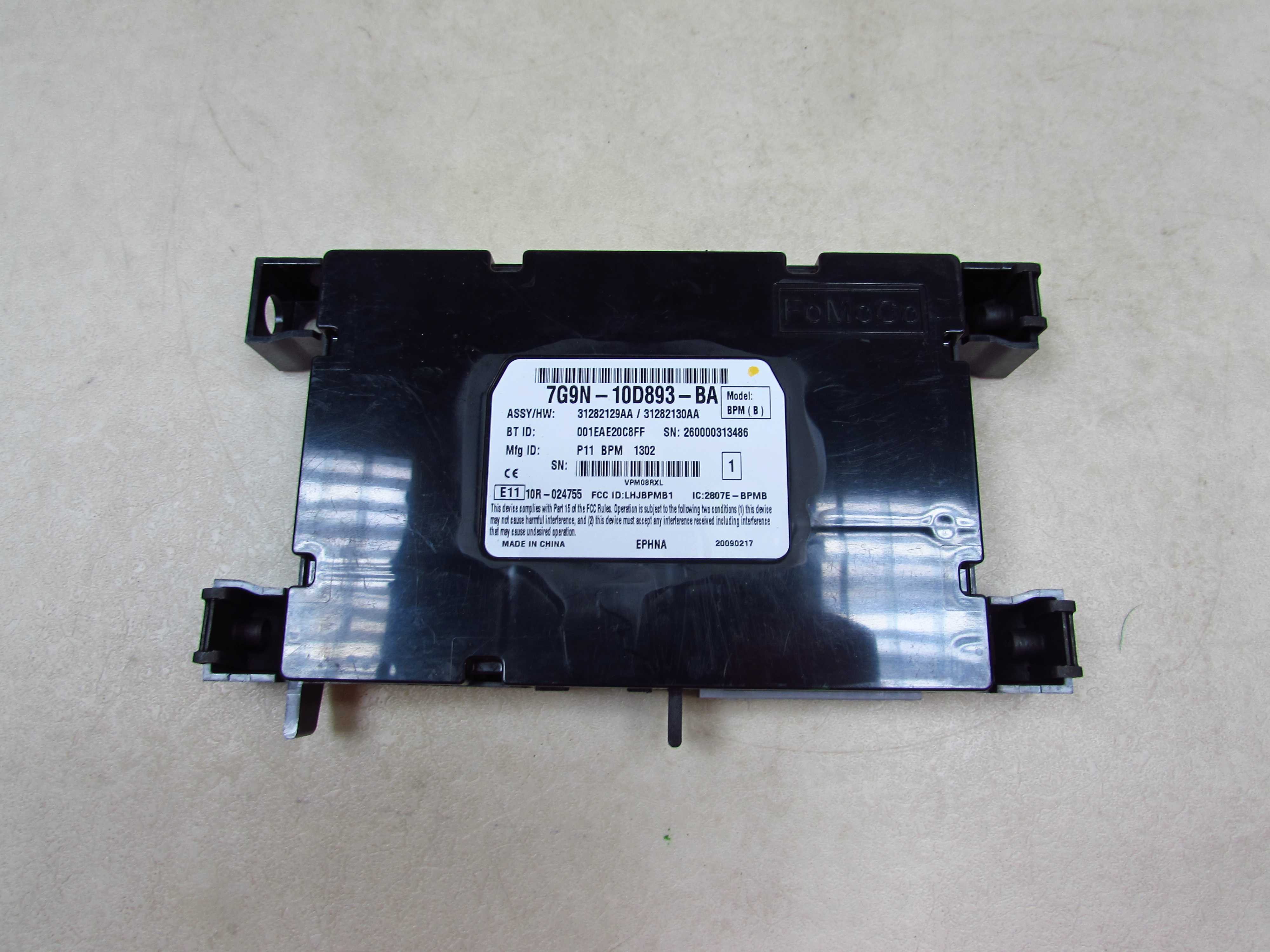 VOLVO XC60 S60 II V60 08-17 MODUL STEROWNIK BLUETOOTH 7G9N-10D893-BA