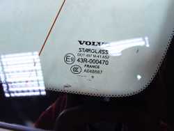 VOLVO XC60 08-17 SZYBA BOCZNA KAROSERYJNA PRAWY TYL 09