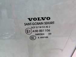 VOLVO XC60 08-17 SZYBA BOCZNA DRZWI LEWY PRZOD 09
