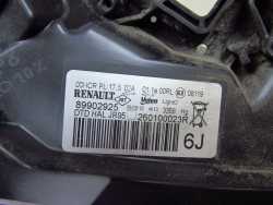 RENAULT SCENIC III 09-13 LAMPA PRZOD PRAWA REFLEKTOR EUROPA 260100023R 89902925