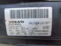 VOLVO S80 II V70 III XC 06-16 LAMPA REFLEKTOR LEWY EUROPA 31214351