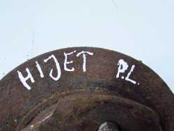 DAIHATSU HIJET PORTER 96-06 1.3 PIASTA ZWROTNICA PRZOD LEWA