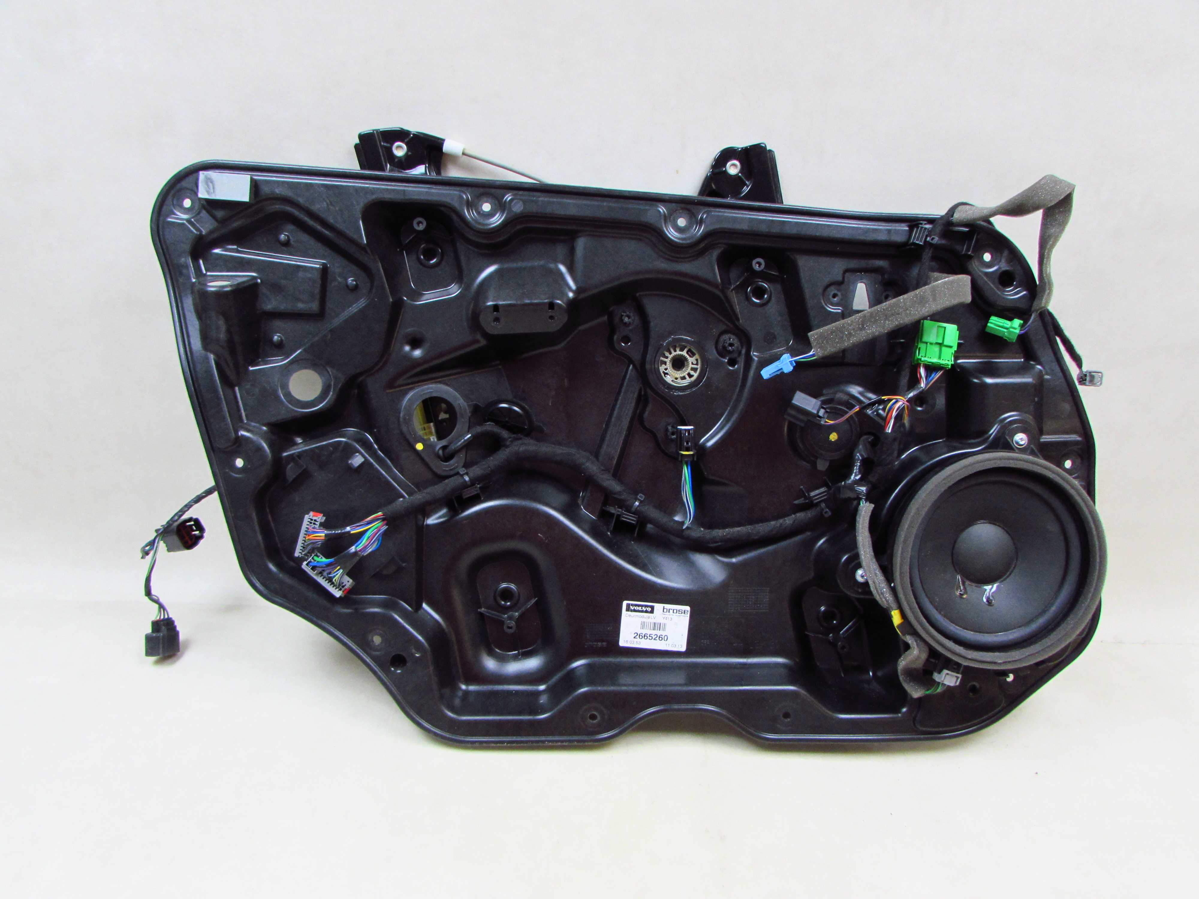 VOLVO XC60 08-17 MECHANIZM PODNOSNIK SZYBY LEWY PRZOD 2665260 31337977 30753327