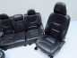VOLVO V70 XC70 CROSS COUNTRY FOTELE KANAPA SIEDZENIA GRZANE SKORA CZARNA KPL 99-07