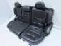 VOLVO V70 XC70 CROSS COUNTRY FOTELE KANAPA SIEDZENIA GRZANE SKORA CZARNA KPL 99-07