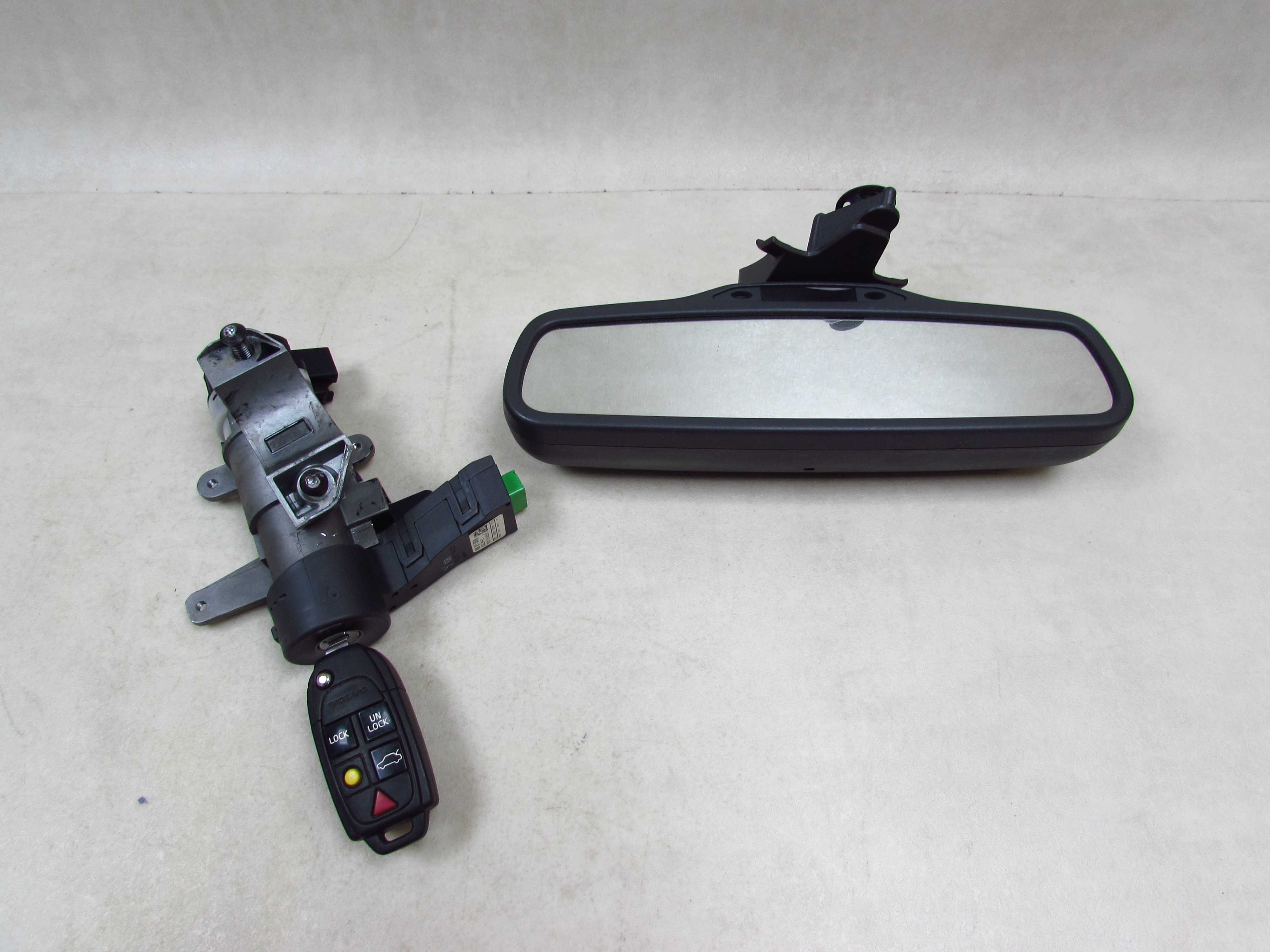 VOLVO S60 V70 S80 LUSTERKO WEWNETRZNE 30728231 + KLUCZYK PILOT STACYJKA 73760 8621509