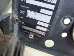 FORD MONDEO MK3 KOMBI 00-07 HAK HOLOWNICZY PRZYCZEPY 1S7JN19D521AB