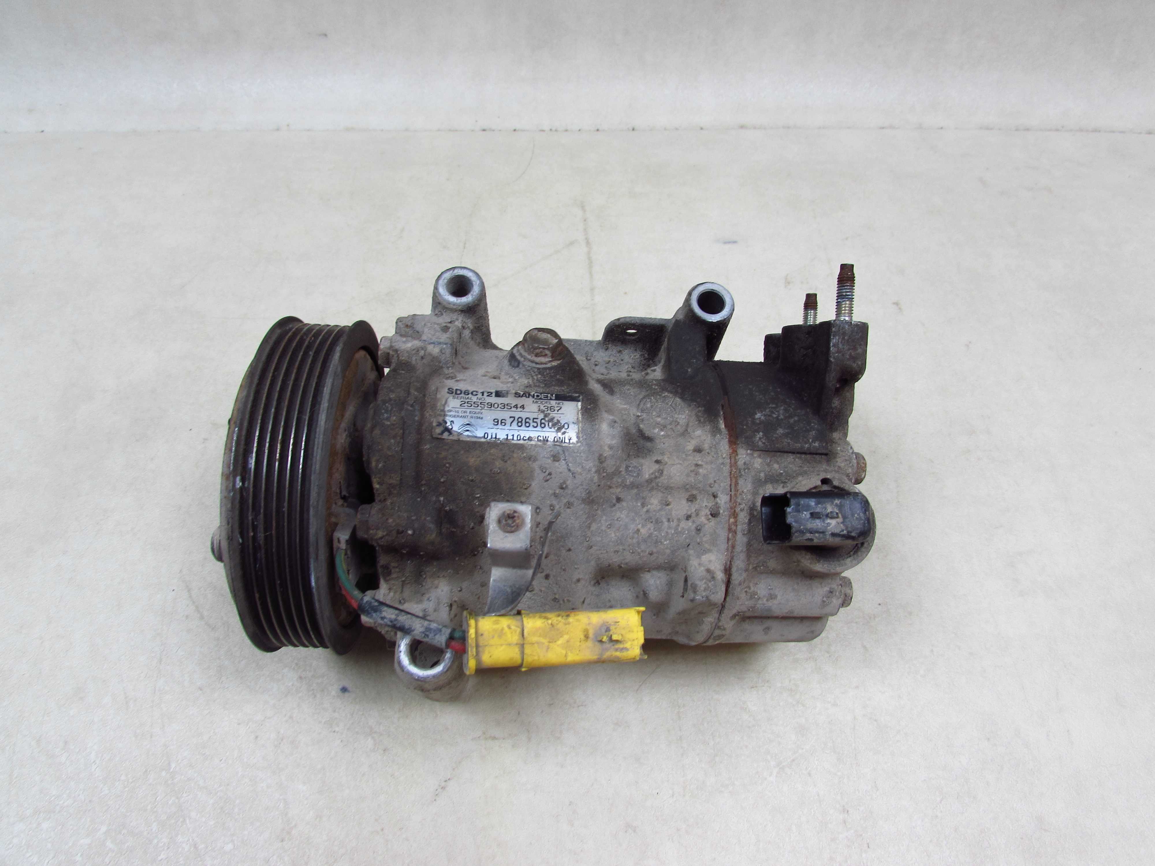 PEUGEOT CITROEN 1.6  E-HDI KOMPRESOR SPREZARKA KLIMATYZACJI SD6C12 9678656080 10-14