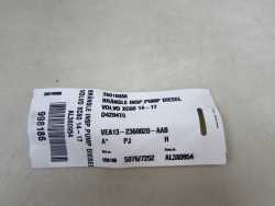 VOLVO S60 II V60 XC60 S90 V90 2.0 D4 190 KM POMPA WTRYSKOWA PALIWA 31432135 VEA-2360020-AAB