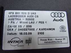 AUDI A6 C6 AVANT KOMBI 04-11 PODLOGA BAGAZNIKA 4F9861529D