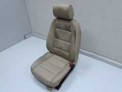 AUDI A6 C6 AVANT 04-11 FOTEL SIEDZENIE PRZOD PRAWY SKORA JASNA
