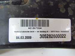 AUDI A6 C6 AVANT KOMBI HAK HOLOWNICZY PRZYCZEPY SKLADANY WESTFALIA 305282 WIAZKA 4F9813685A